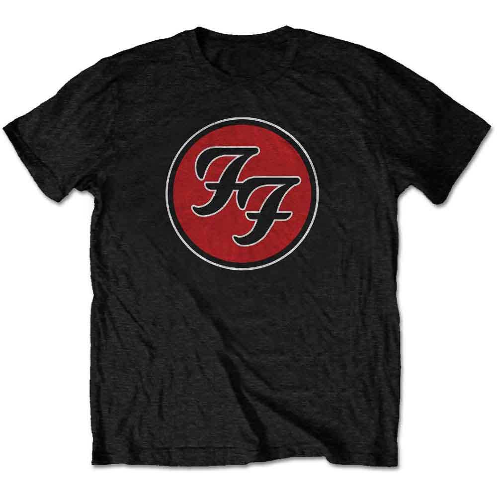 Foo Fighters Unisex T-Shirt FF Logo Black (XXXXL)