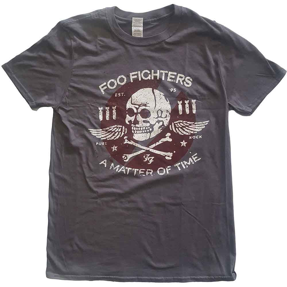 Foo Fighters Unisex T-Shirt Matter of Time Grey (XL)