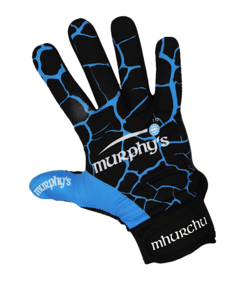 Murphy's Gaelic Football Gloves Black/Blue Adult 8 (S)