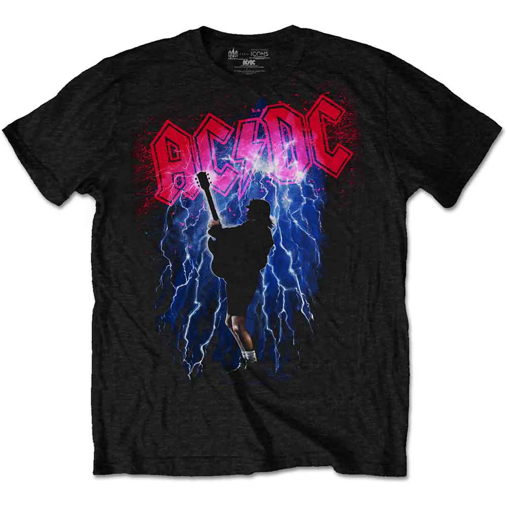 AC/DC Unisex T-Shirt Black Thunderstruck (M)