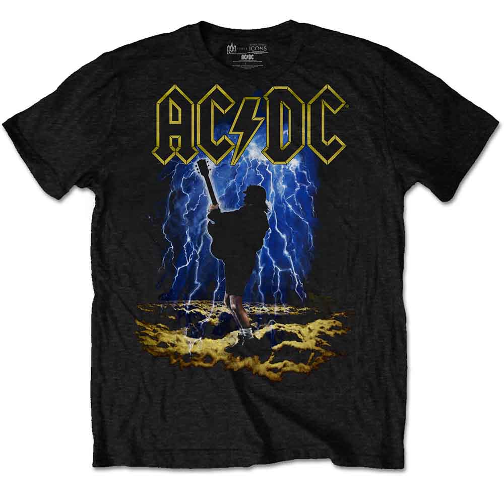 AC/DC Unisex T-Shirt Black Highway to Hell (S)