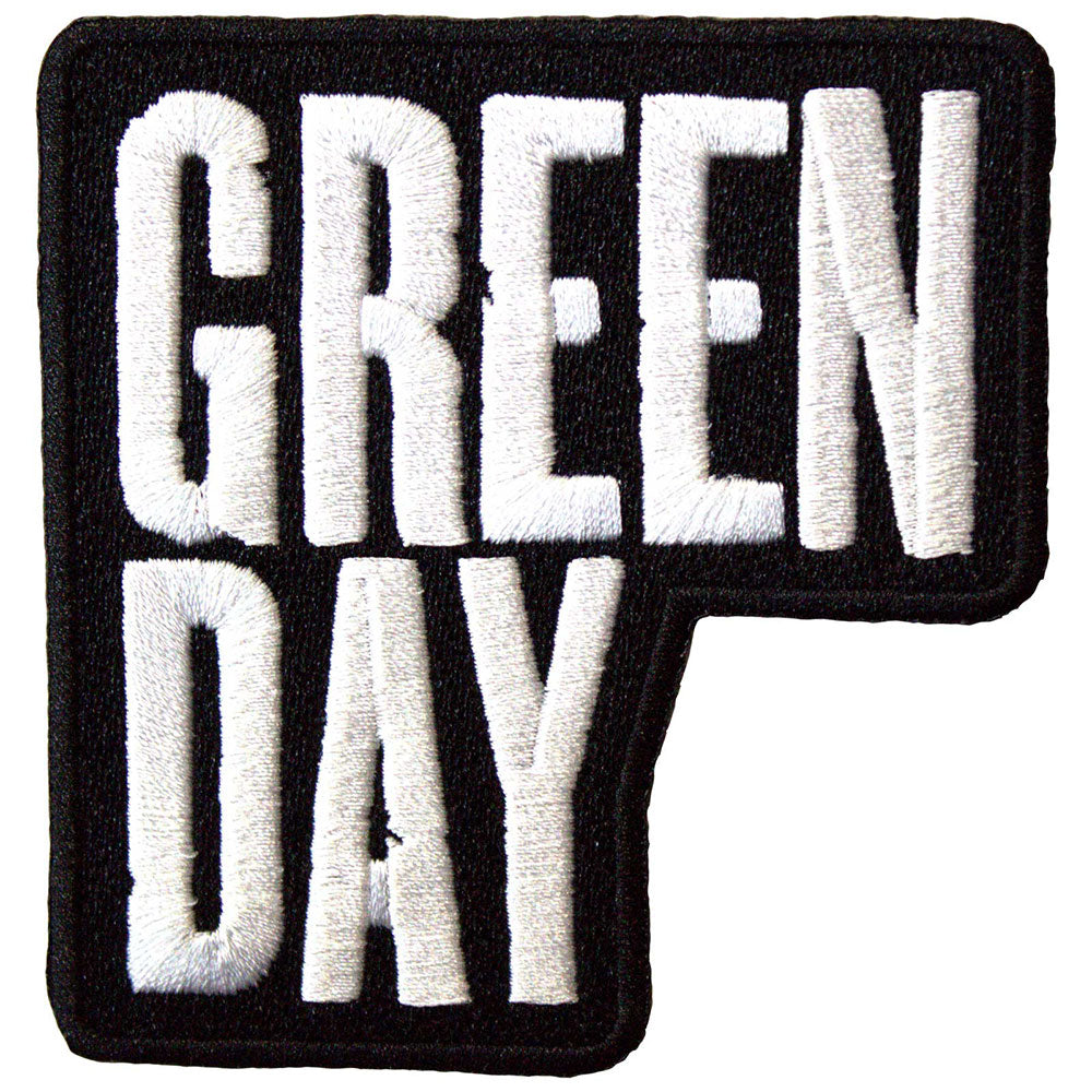 Green Day Woven Patch Stacked Logo (Standard)