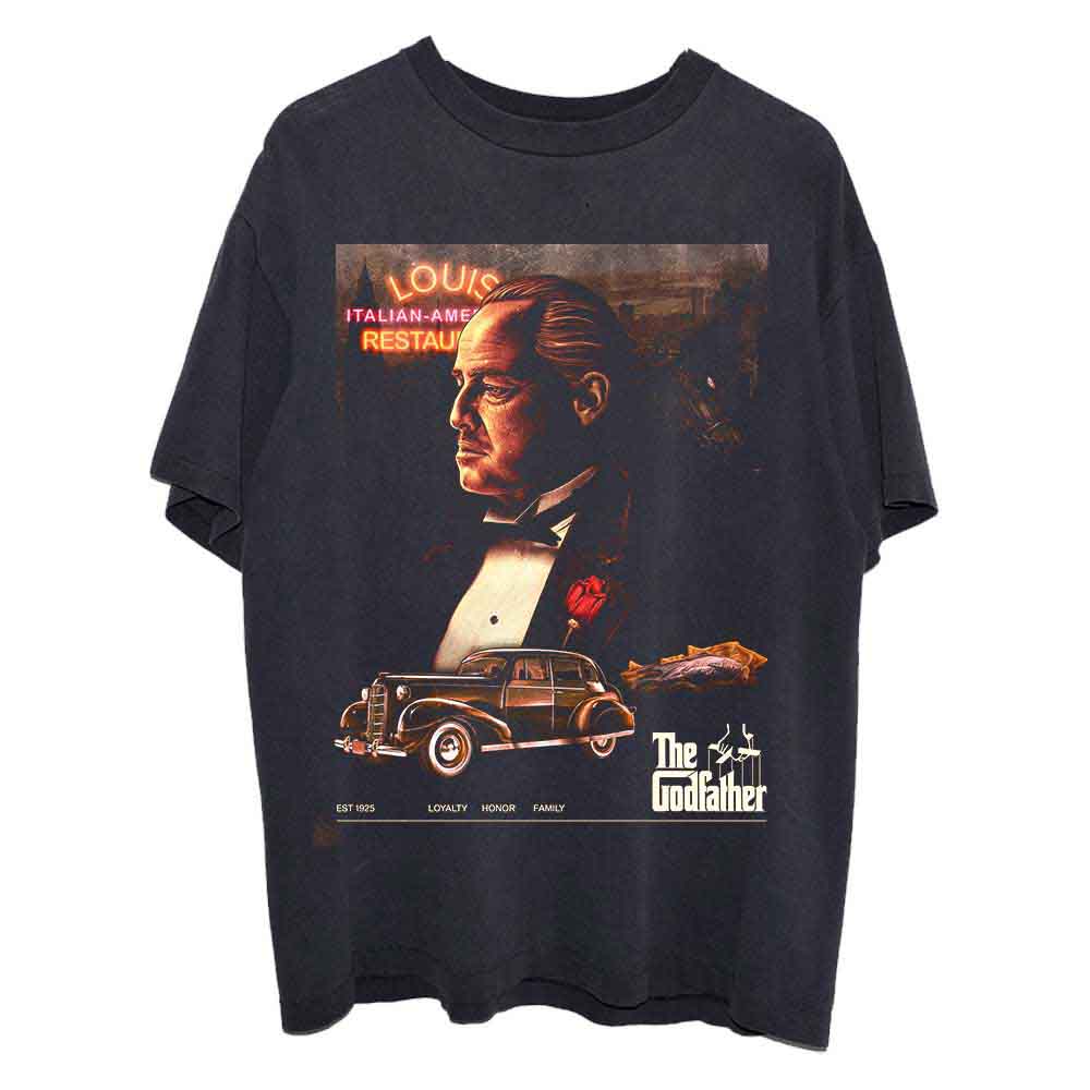The Godfather Unisex T-Shirt Sketch Louis Black (XXL)
