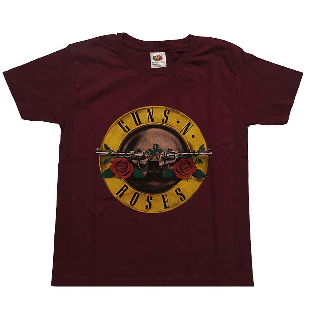 Guns N' Roses Kids T-Shirt Classic Logo Red (5-6yrs)
