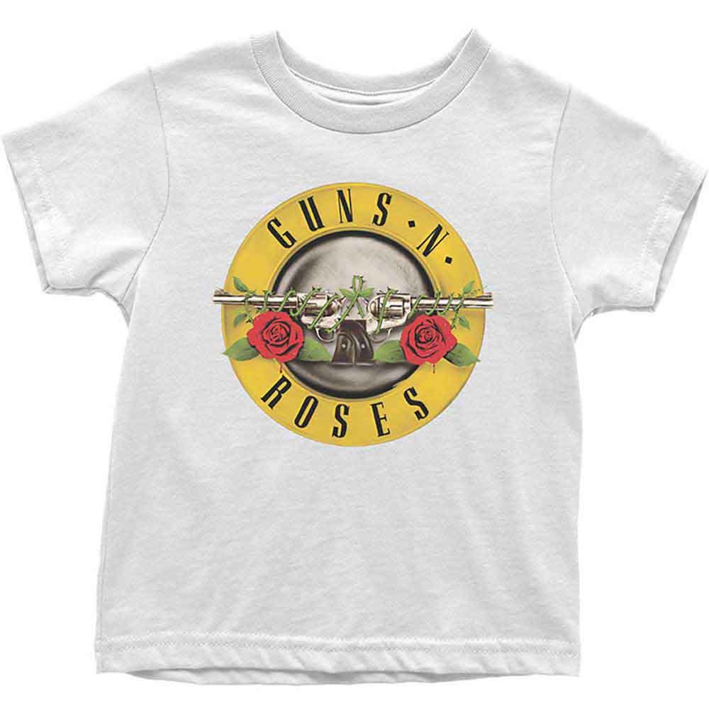 Guns N' Roses Kids T-Shirt Classic Logo White (12mths)