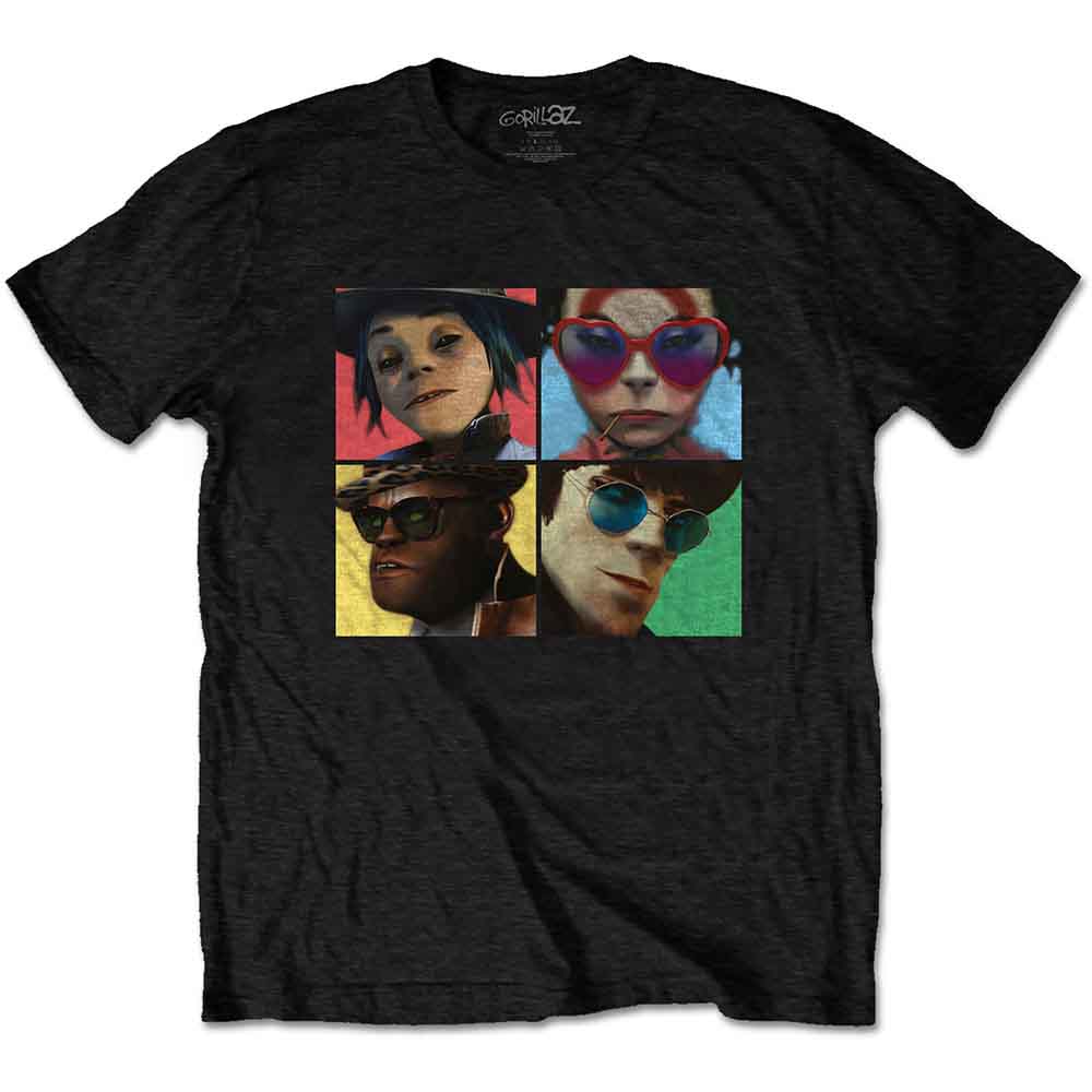 Gorillaz Unisex T-Shirt Humanz Black (M)
