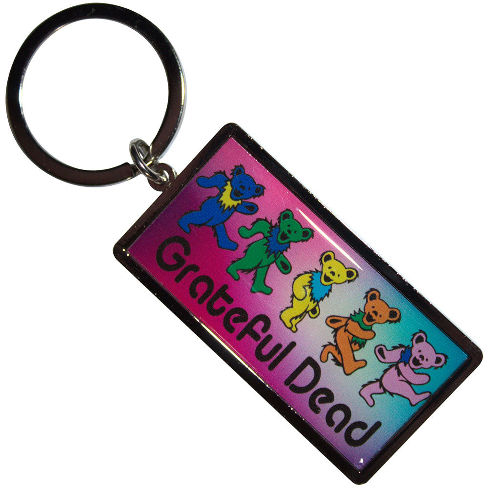 Grateful Dead Keychain Dancing Bears