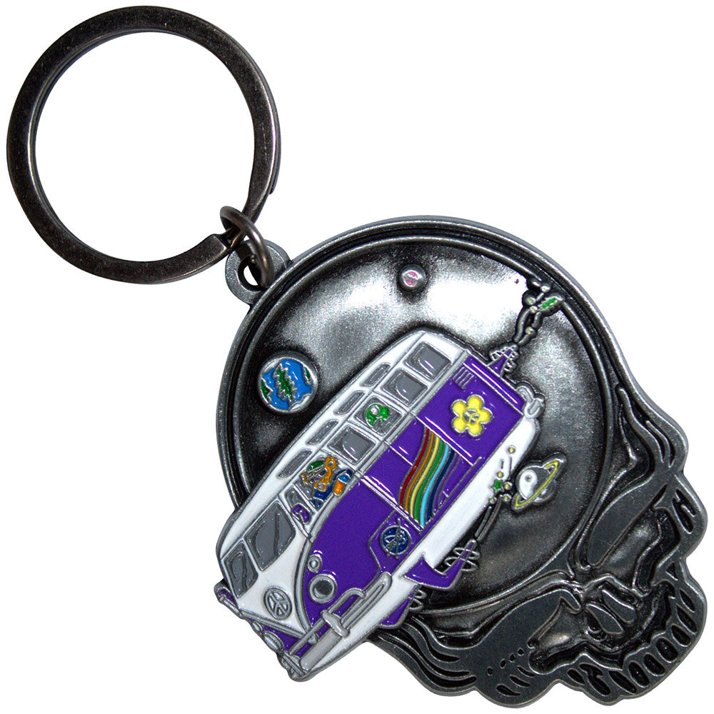 Grateful Dead Keychain Space Your Face Bus