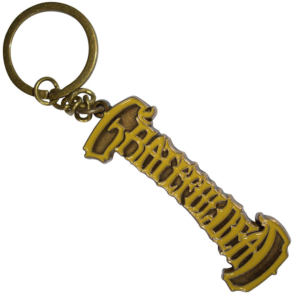 Grateful Dead Keychain Gold Logo