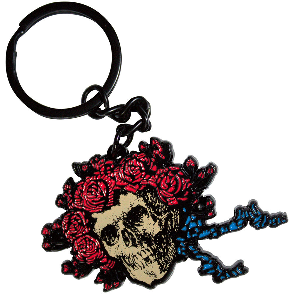 Grateful Dead Keychain Bertha Skull