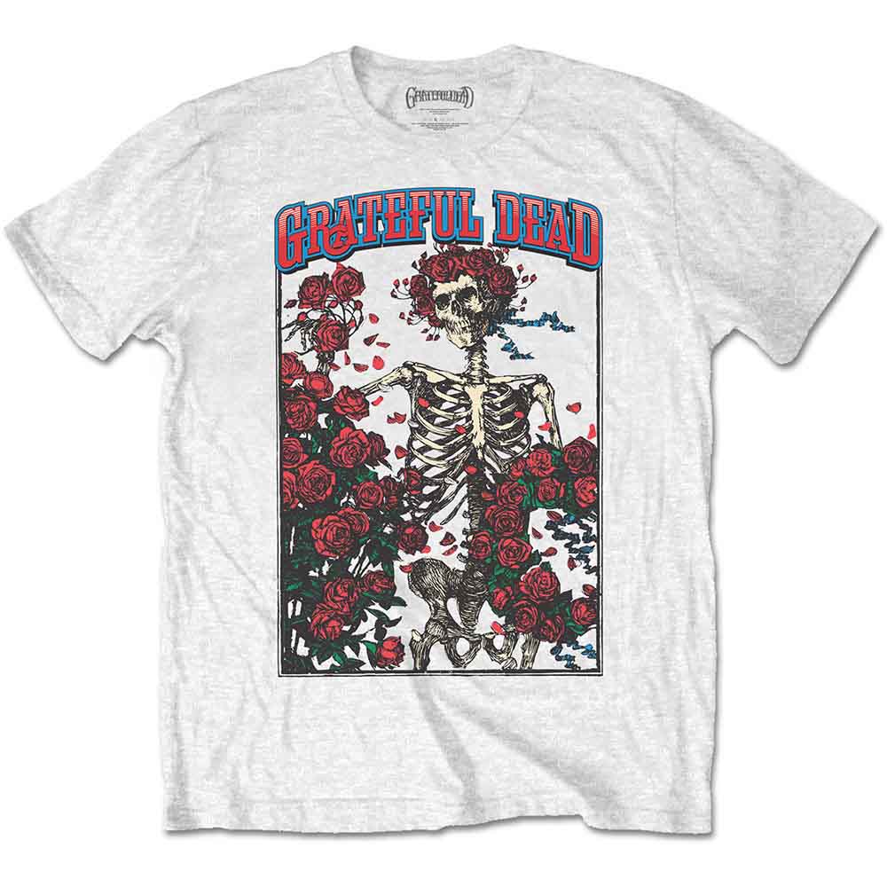 Grateful Dead Unisex T-Shirt Bertha & Logo White (L)