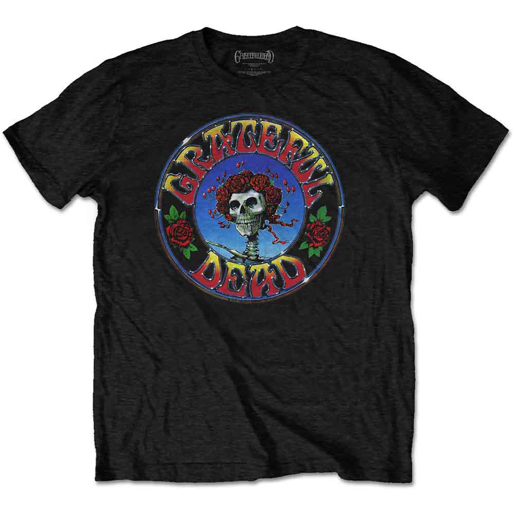 Grateful Dead Unisex T-Shirt Bertha Circle Black (L)