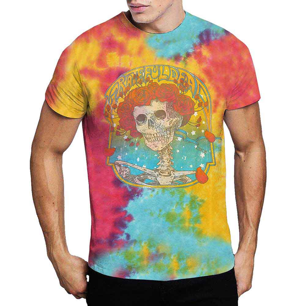 Grateful Dead Unisex T-Shirt Bertha Frame (Dip-Dye) Multicolour (S)