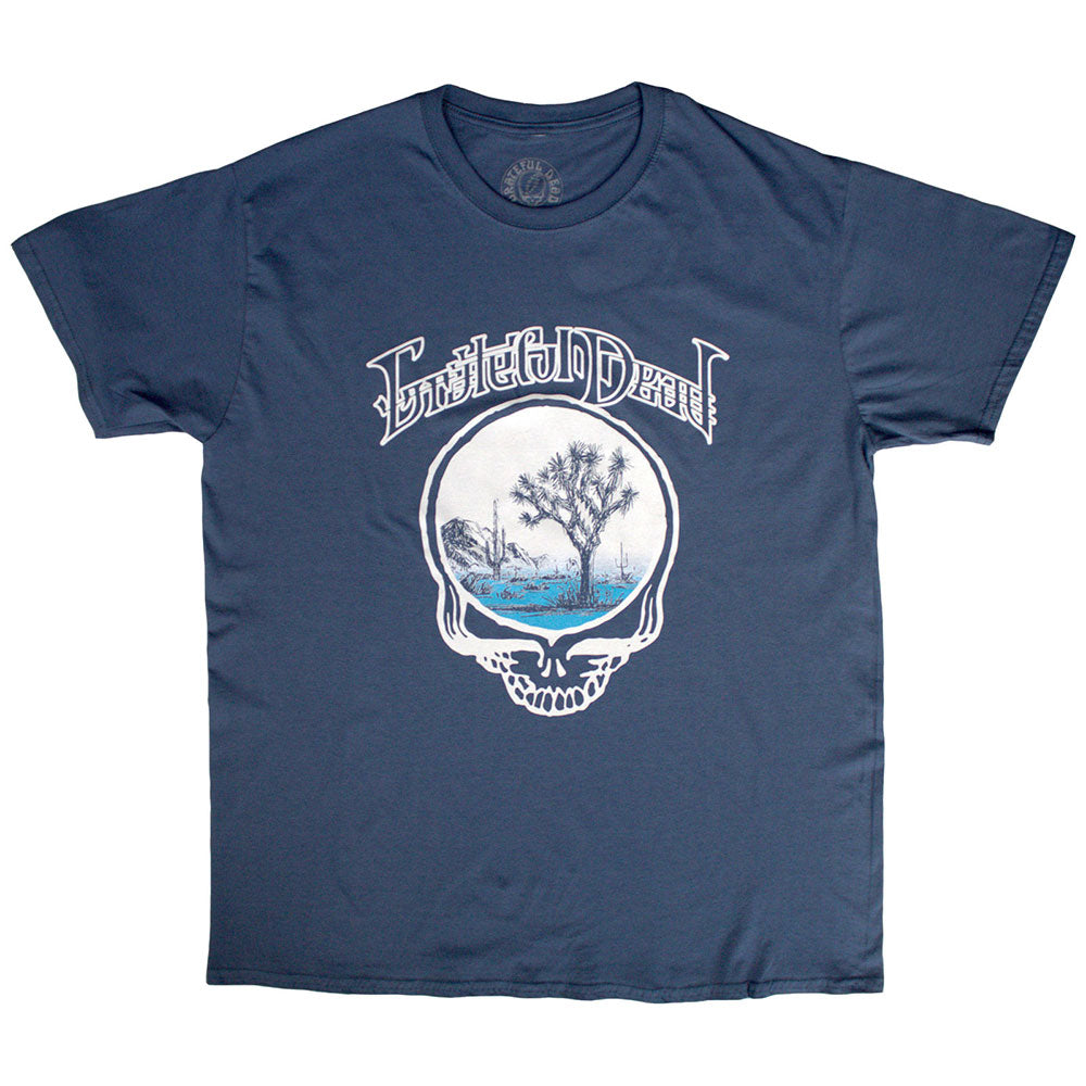 Grateful Dead Unisex T-Shirt Joshua Tree Blue (M)