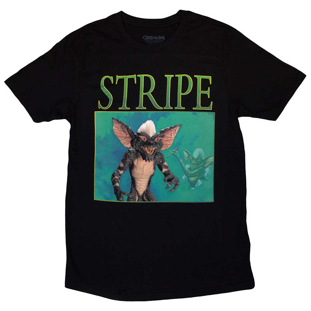 Gremlins Unisex T-Shirt Stripe Homage Black (XXL)