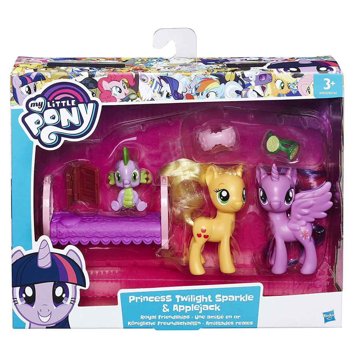 Hasbro My Little Pony Royal Friendships Princess Twilight Sparkle & Applejack