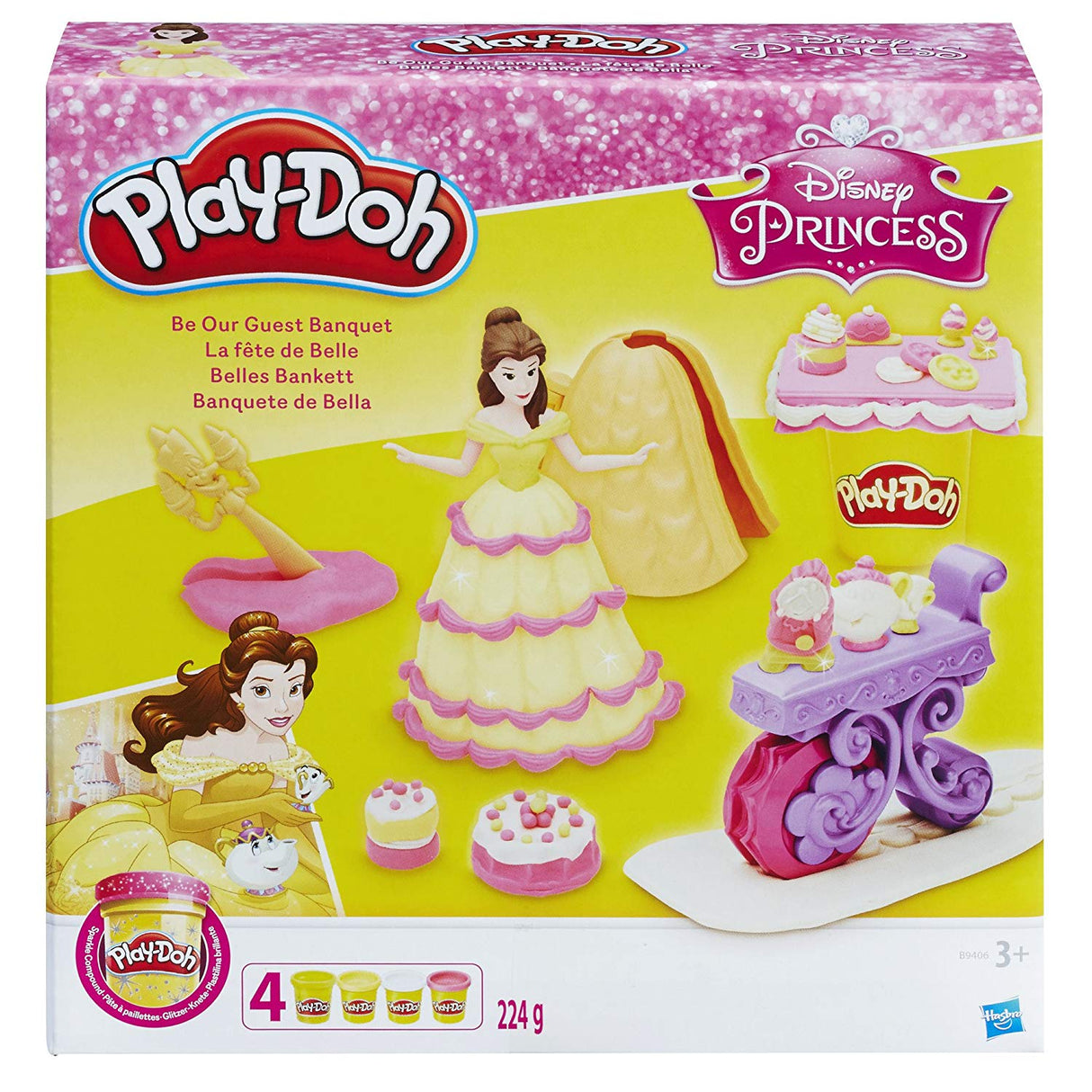 Hasbro Play-Doh Disney Princess Be Our Guest Banquet