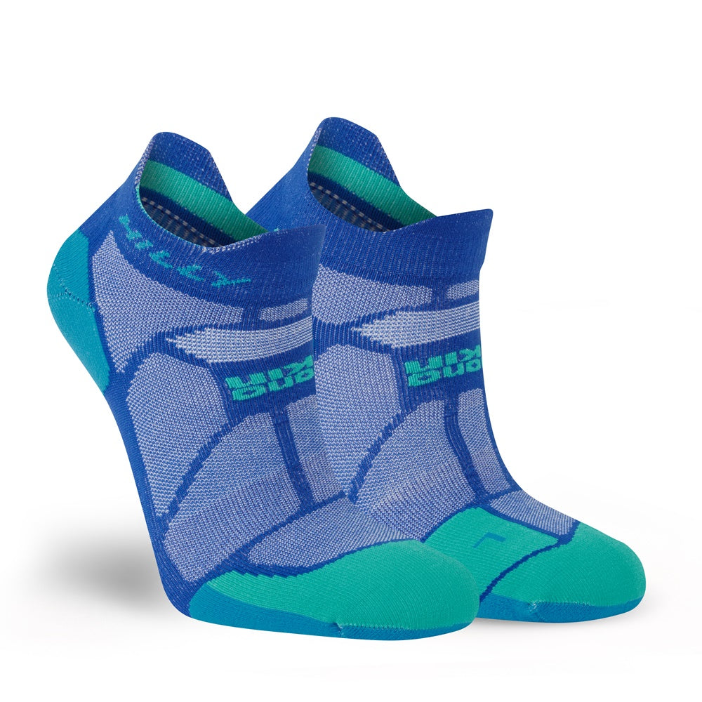 Hilly Marathon Fresh Socklet Socks Minimum Sapphire/Teal (UK Size 6-8.5)