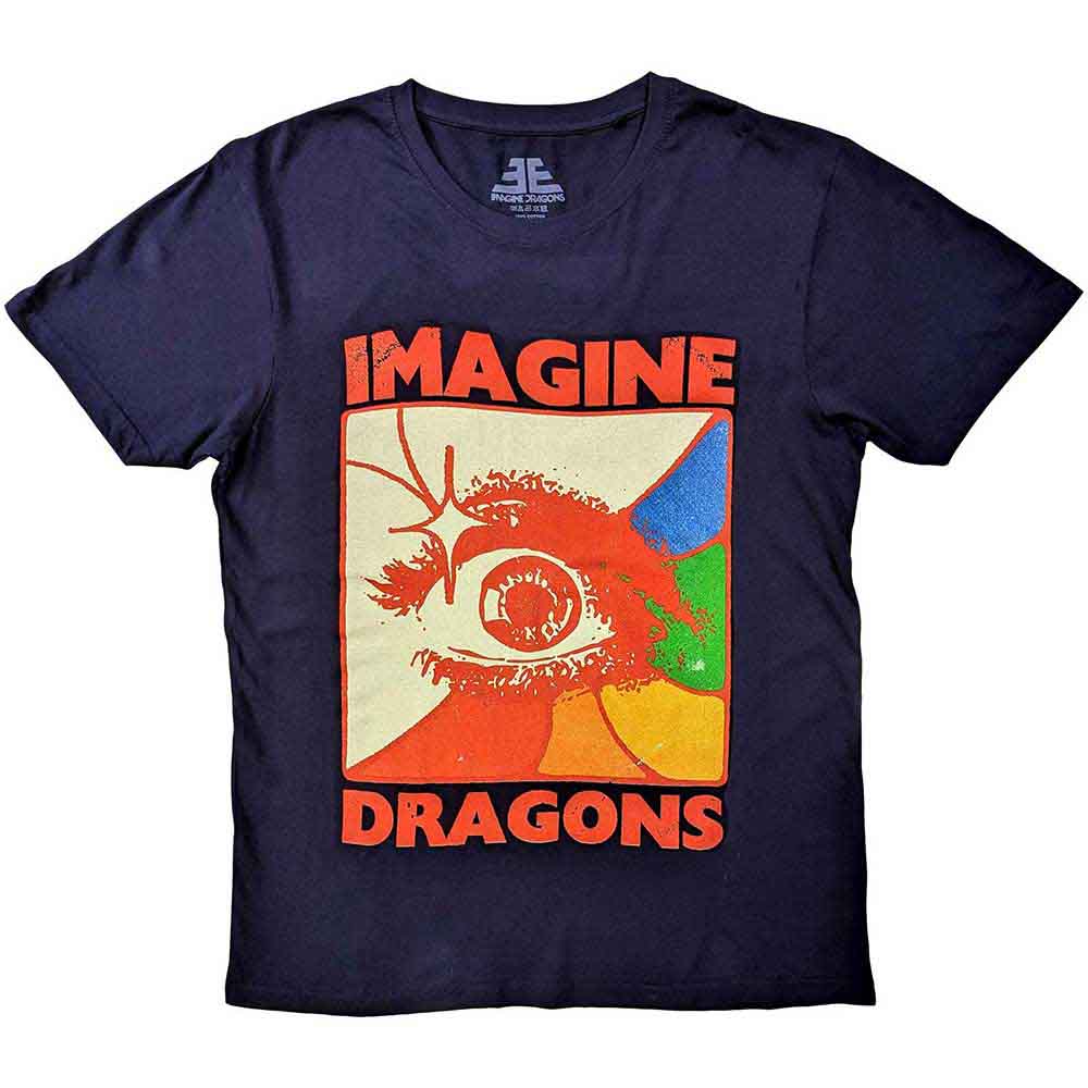 Imagine Dragons Unisex T-Shirt Eye Blue (S)