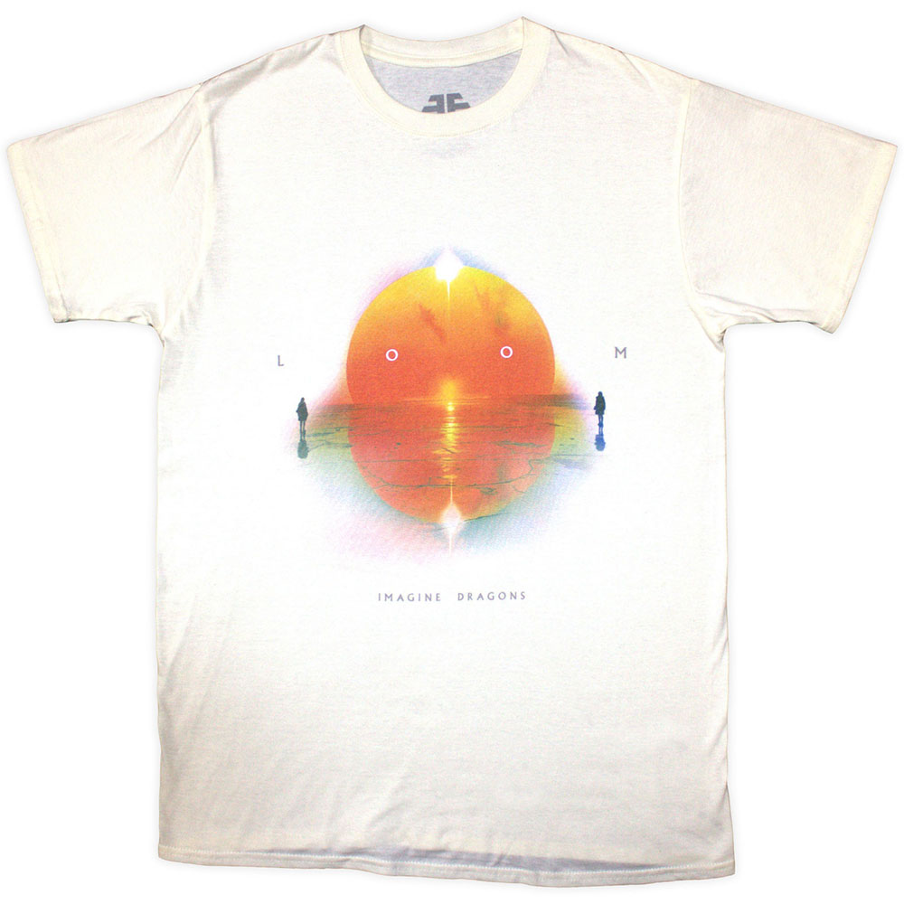 Imagine Dragons Unisex T-Shirt Loom Sunset Natura) (S)