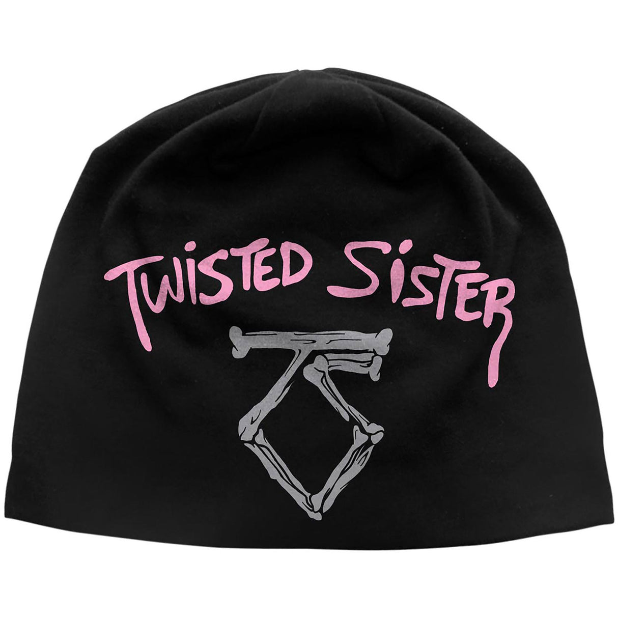 Twisted Sister Unisex Beanie Hat We're Not Gonna Take It JD Print (Black)