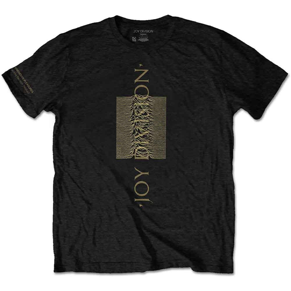 Joy Division Unisex Eco T-Shirt Blended Pulse (Arm Print) Black (XXL)