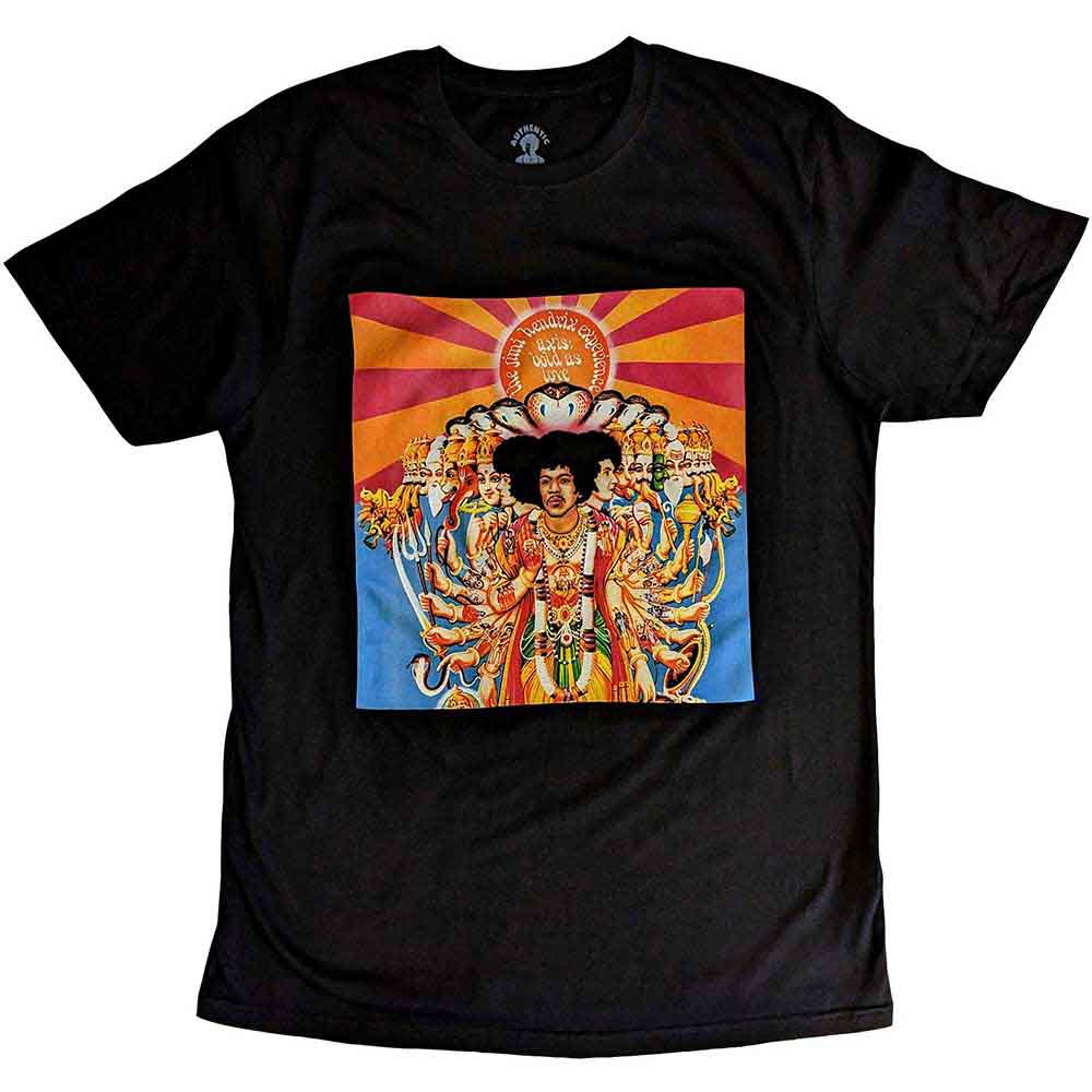 Jimi Hendrix Unisex T-Shirt Axis Black (XL)