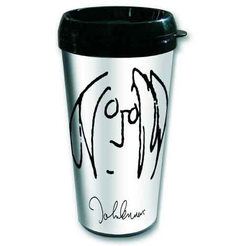 John Lennon Travel Mug Self Portrait