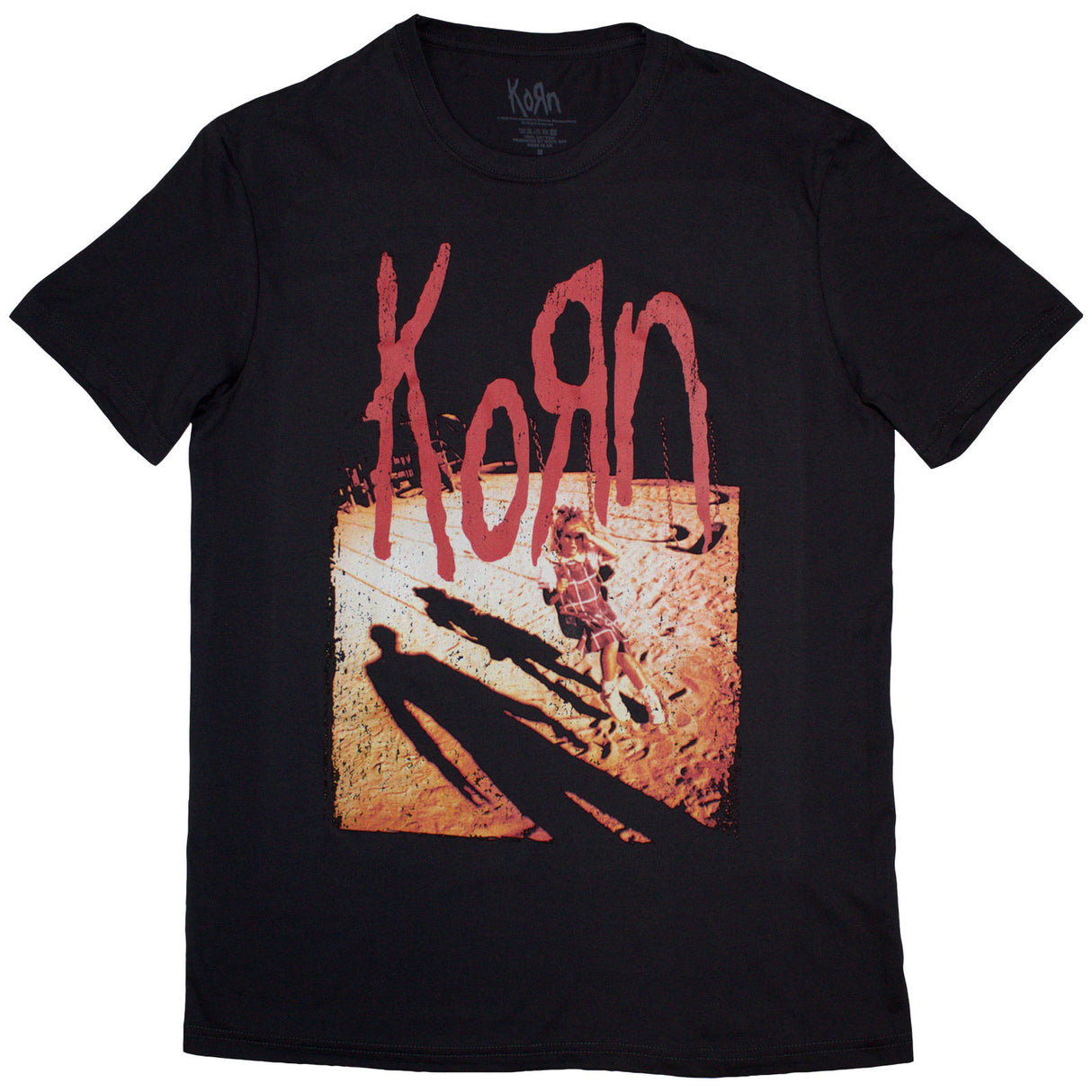Korn Unisex T-Shirt Shadow Playground Black (L)