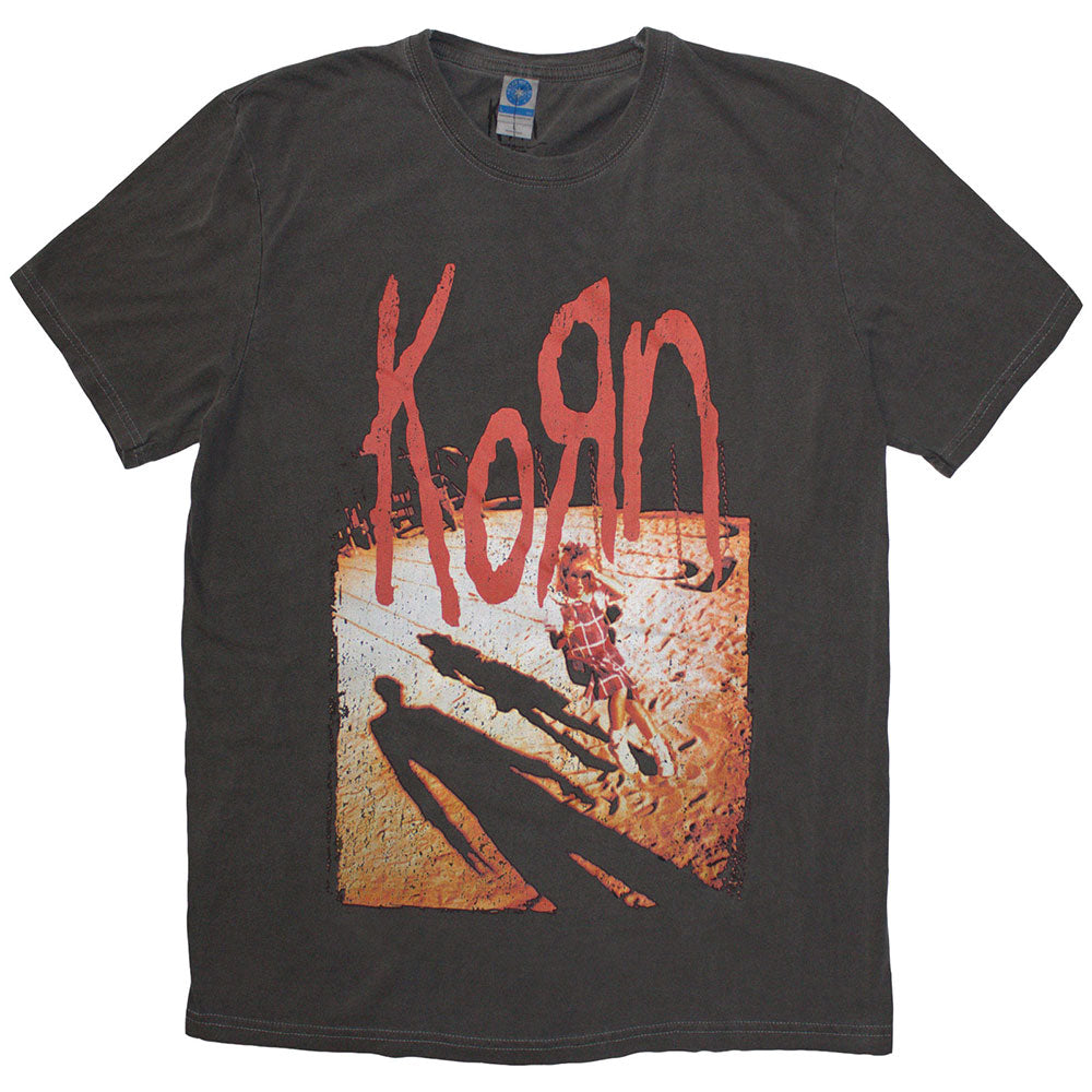 Korn Unisex T-Shirt Shadow Playground (Wash Collection) Black (XL)