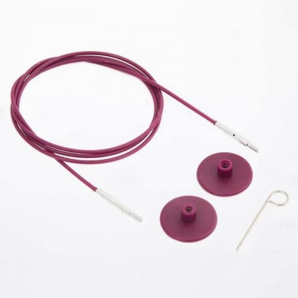 KnitPro Cable Fixed Interchangeable Purple 20cm