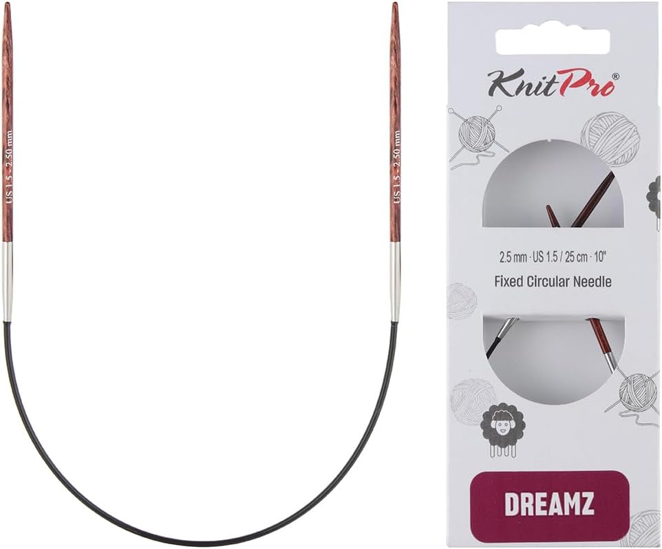 KnitPro Knitting Pins Circular Fixed Dreamz 25cm x 2.50mm