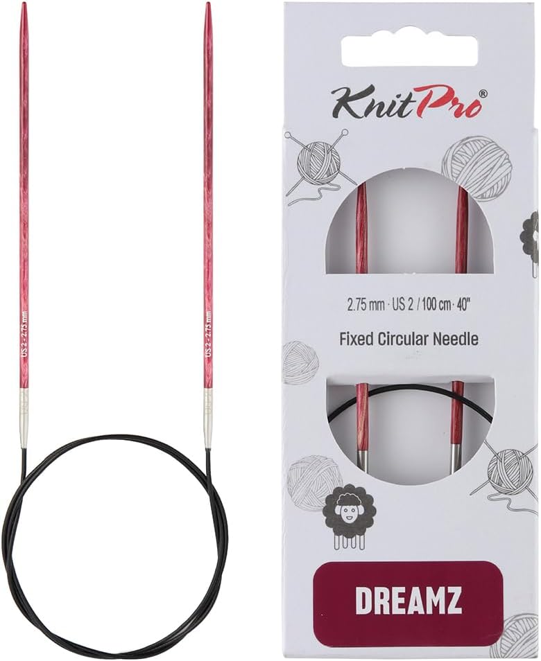 KnitPro Knitting Pins Circular Fixed Dreamz 100cm x 2.75mm