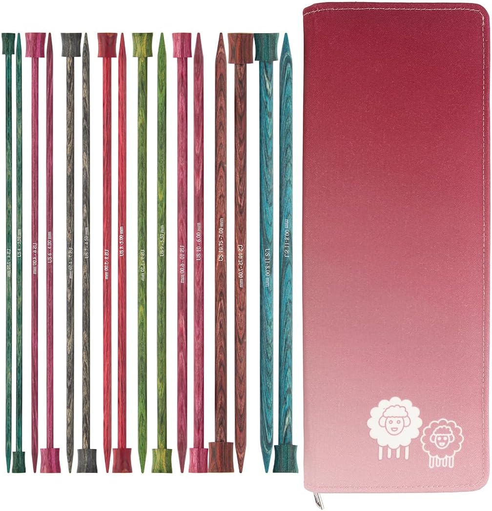 KnitPro Knitting Pins Single-Ended 25cm Dreamz Deluxe Set