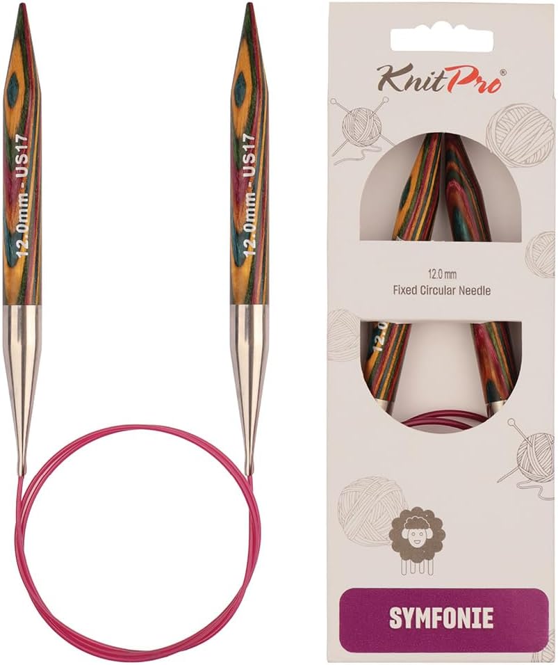 KnitPro Knitting Pins Circular Fixed Symfonie 40cm x 12.00mm