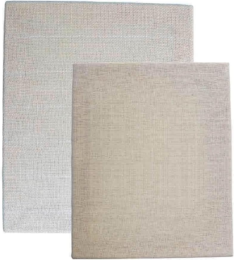 KnitPro Needlecraft Fabric Pre-stretched Frames Monks Cloth & Duck Fabric Rectangular (2pc)