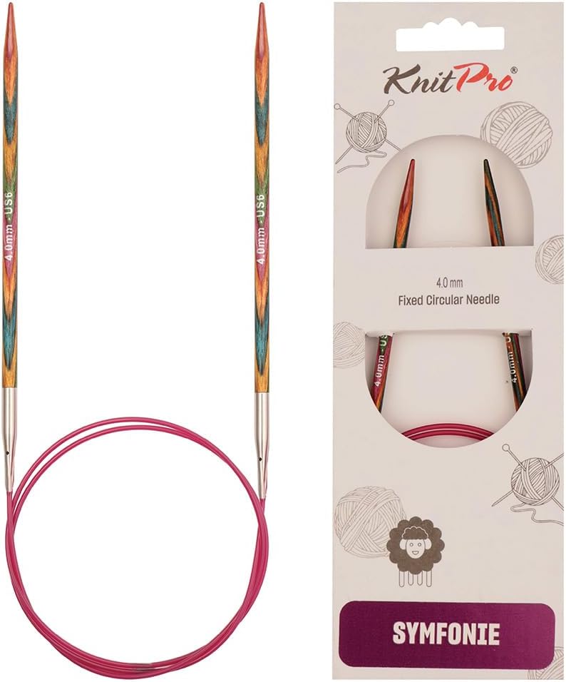 KnitPro Knitting Pins Circular Fixed Symfonie 60cm x 4.00mm