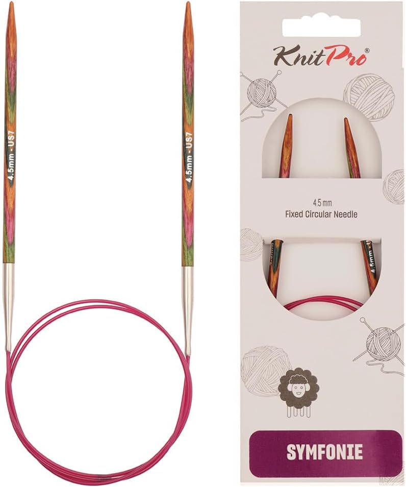 KnitPro Knitting Pins Circular Fixed Symfonie 80cm x 4.50mm