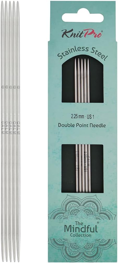 KnitPro Knitting Pins Double-Ended The Mindful Collection 20cm x 2.25mm (5pc)