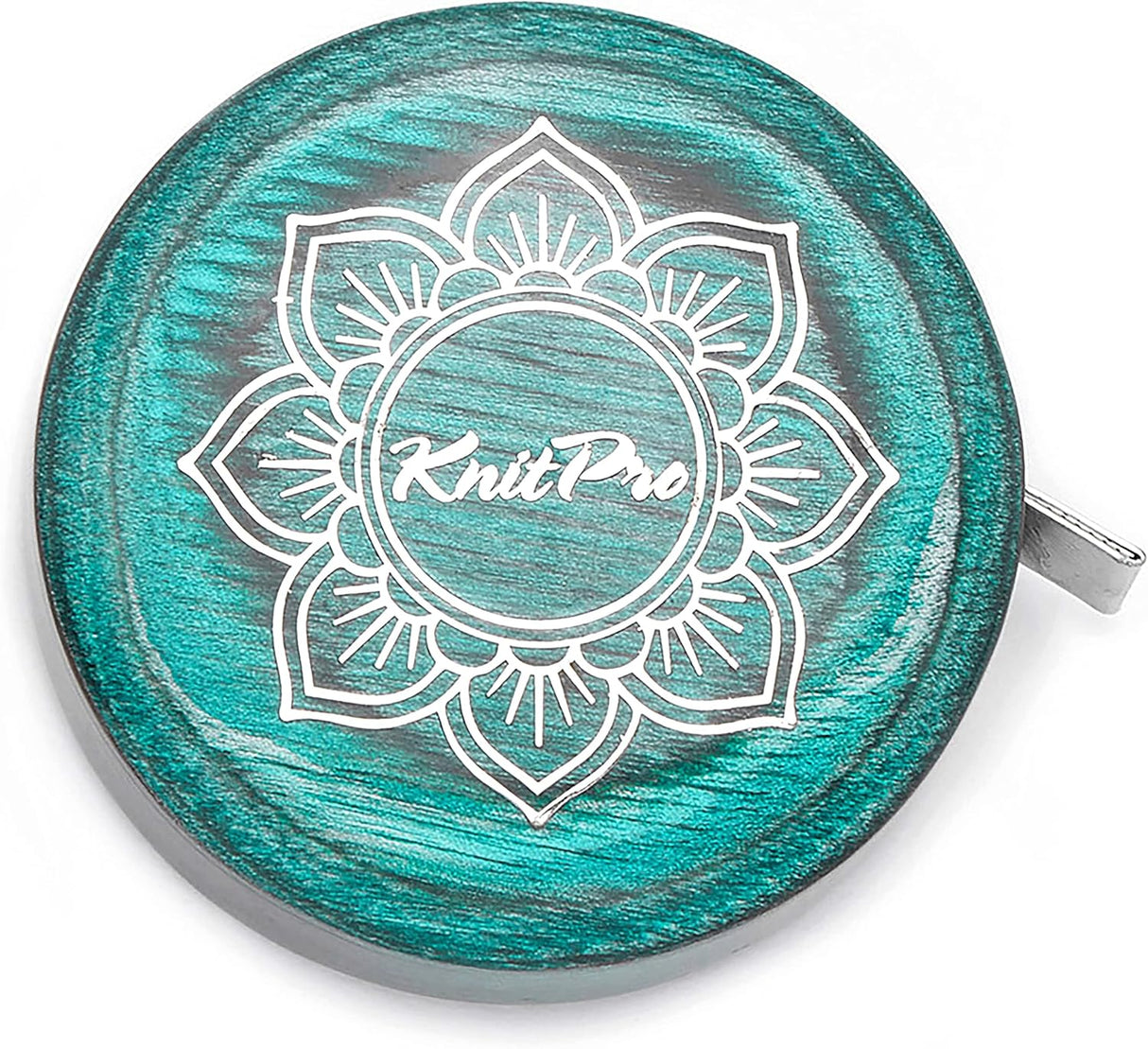 KnitPro The Mindful Collection Retractable Tape Measure Teal