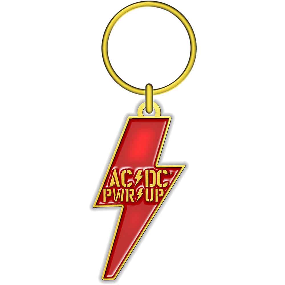 AC/DC Keychain PWR-UP (Die-cast Relief)