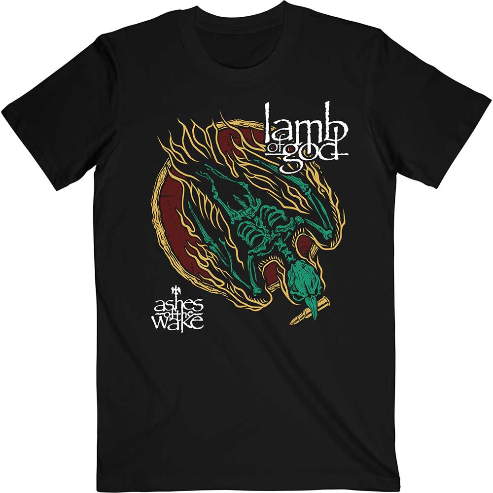 Lamb Of God Unisex T-Shirt Ashes of the Wake Black (L)