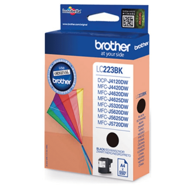 Brother LC223BK Black Standard Capacity Ink Cartridge