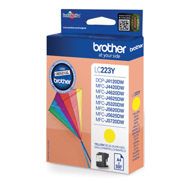 Brother LC223Y Yellow Standard Capacity Ink Cartridge