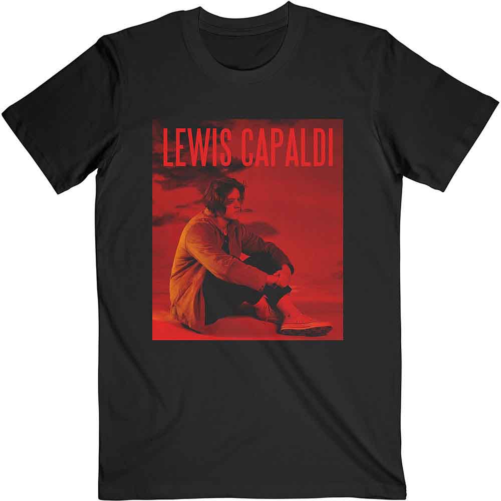 Lewis Capaldi Unisex T-Shirt Divinely Uninspired Black (M)