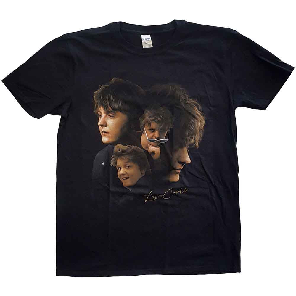 Lewis Capaldi Unisex T-Shirt Photo Montage Black (S)