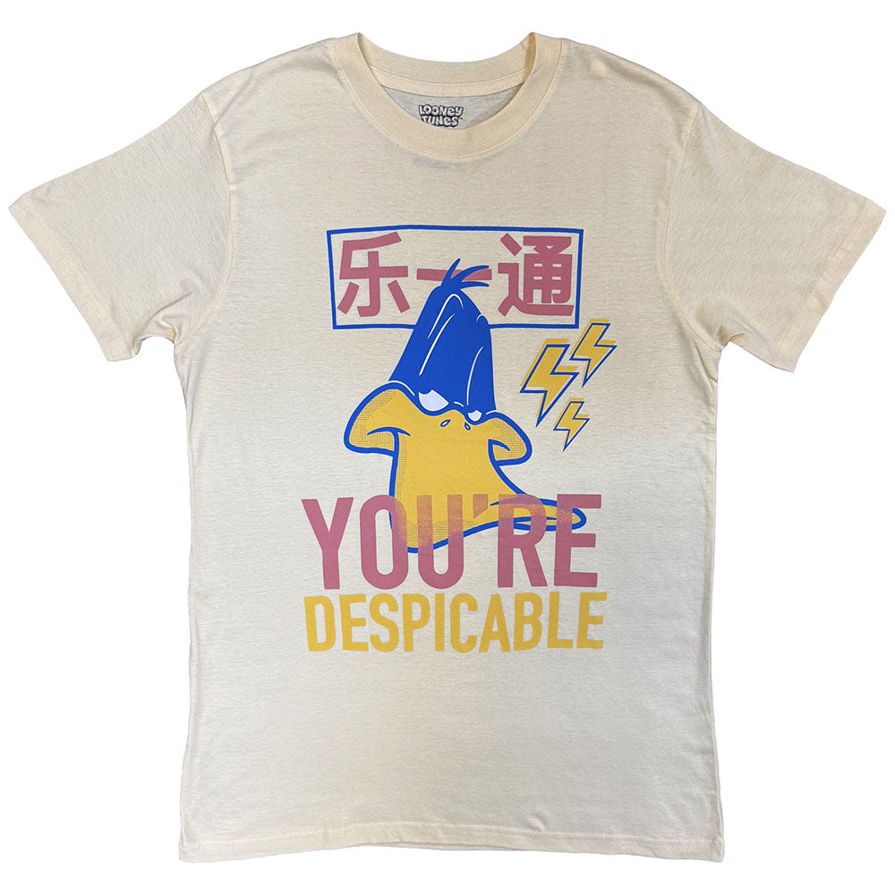 Looney Tunes Unisex T-Shirt You're Despicable Japanese Natural (XL)