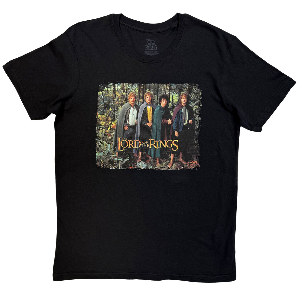 Lord Of The Rings Unisex T-Shirt The Hobbits Montage Black (XXL)