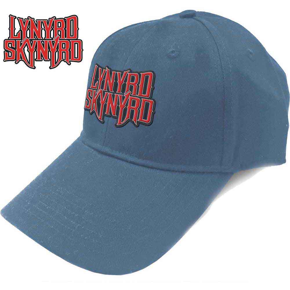 Lynyrd Skynyrd Unisex Baseball Cap Logo - Denim Blue