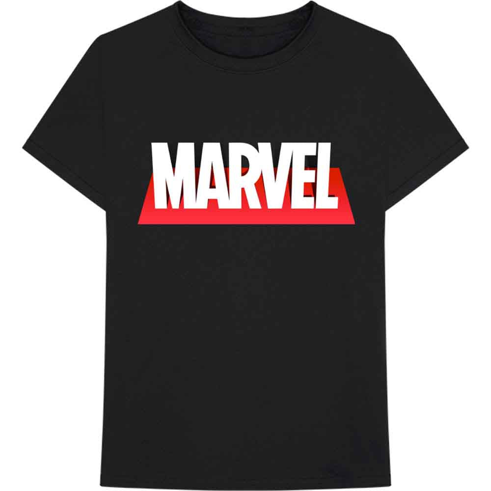 Marvel Comics Unisex T-Shirt Out The Box Logo Black (S)